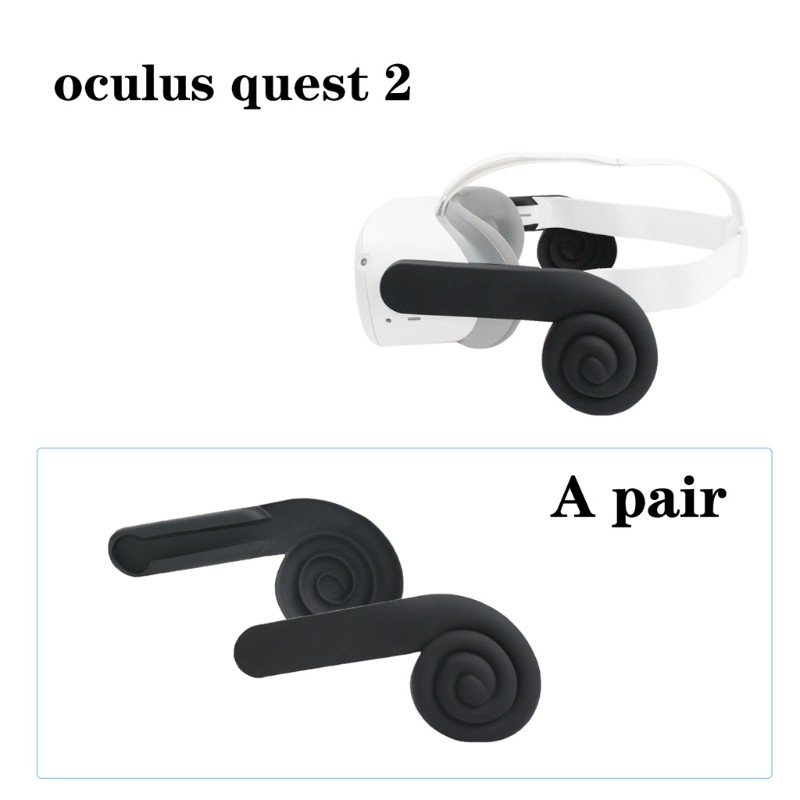 Phụ Kiện Bảo Vệ Tai Bằng Silicone Cho Kính Thực Tế Ảo Oculus Quest 2 Vr