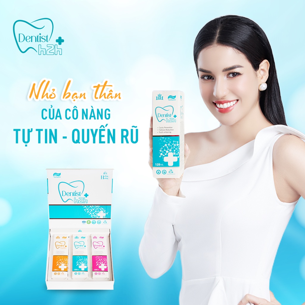 Kem Đánh Răng Hoàng Hường Làm Trắng Răng, Giảm Nhiệt Lợi Ngăn Ngừa Sâu Răng, Giảm Chứng Hôi Miệng,
