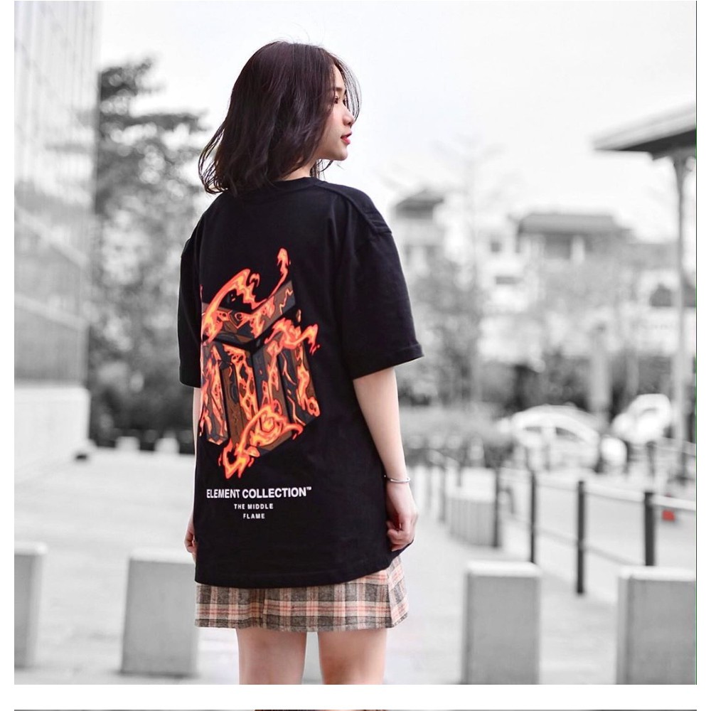 Áo thun The Middle Mệnh Hỏa, hình in to và cực đẹp, có size to, phong cách Unisex AL27