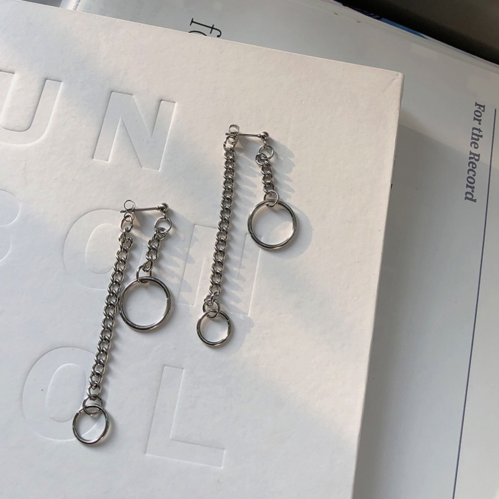 Khuyên tai dài tua rua phong cách Hàn Quốc thời trang cá tính