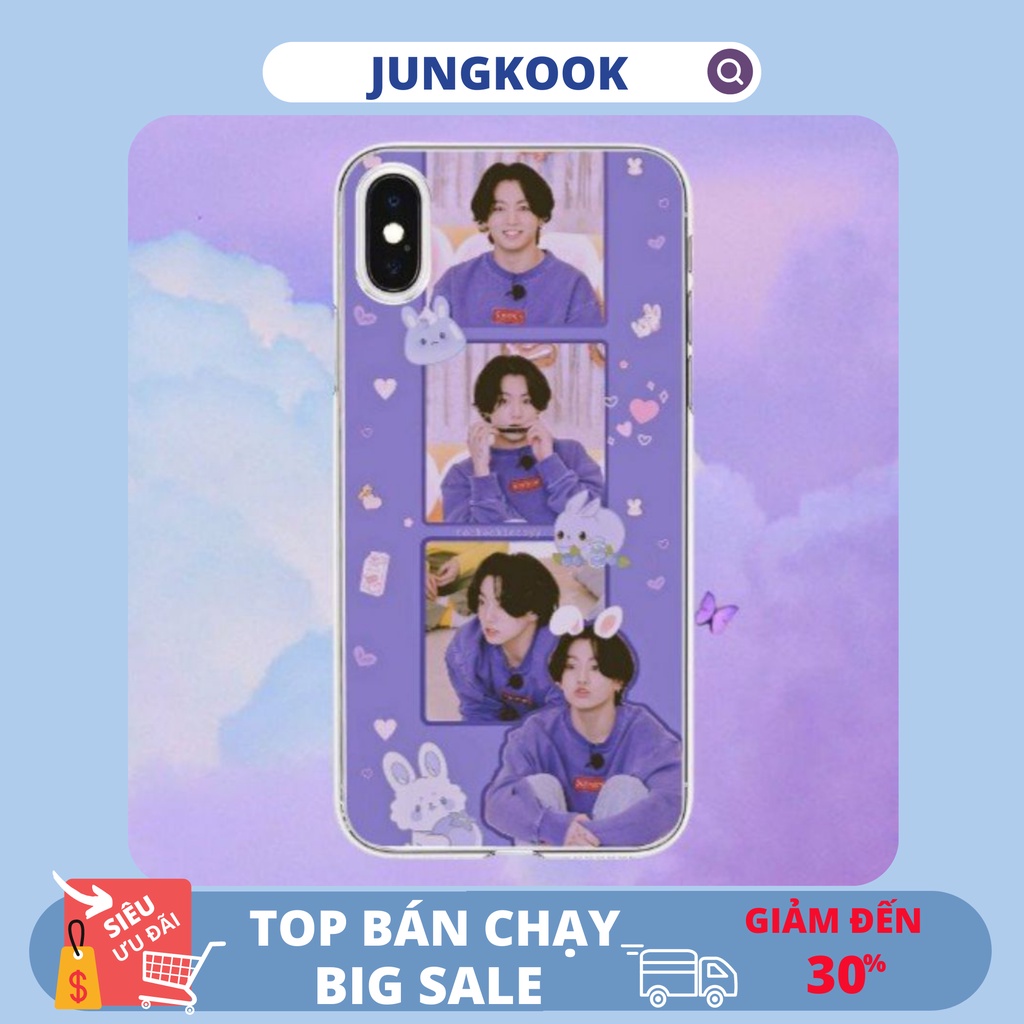 ỐP LƯNG ĐIỆN THOẠI JUNGKOOK BTS(NHẮN TIN VỚI SHOP ĐỂ BÁO DÒNG MÁY CỦA BẠN)