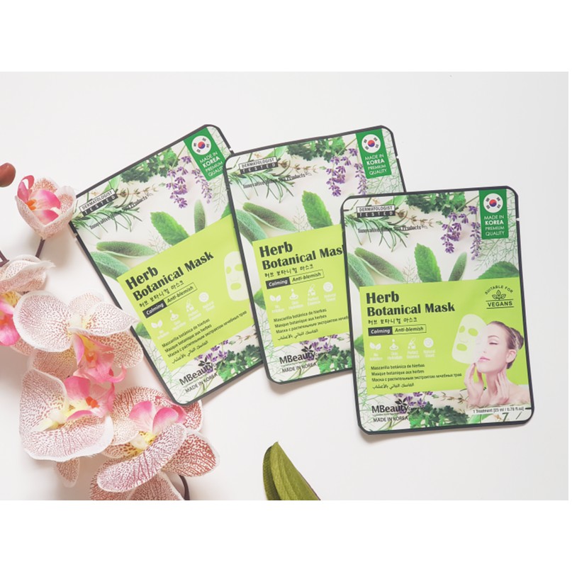 Mặt Nạ Dưỡng Da Tinh Chất Thảo Mộc- MBeauty Herb Botanical Mask 23ml