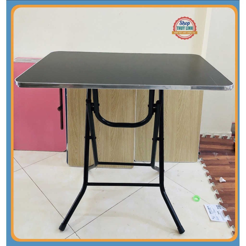 Bàn gấp 50x70cm chân cao gấp gọn siêu đẹp dành cho sinh viên học sinh | BigBuy360 - bigbuy360.vn