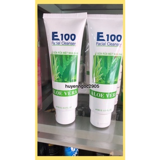 Sữa rửa mặt E100 nha đam 100g