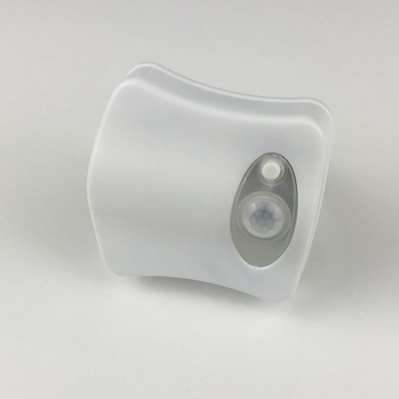 Đèn LED 8 / 16 Màu Sắc Cảm Biến Chuyển Động Gắn Bồn Cầu Cho Bé