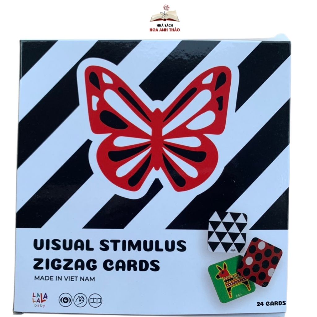 Thẻ học Lalala baby kích thích thị giác cho trẻ