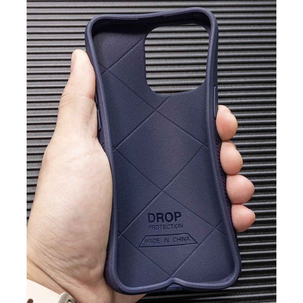 SẴN CHO IPHONE 14 - Ốp lưng cho iphone - Ốp vân sọc chắc tay, chống shock với thiết kế mới lạ