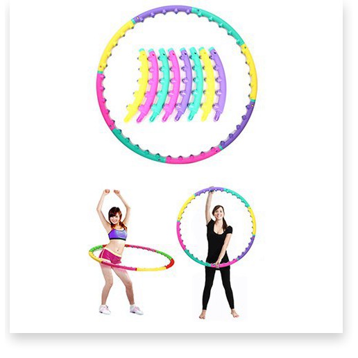 Vòng Lắc Hoạt Tính MASSAGE Gỉam Eo HULA HOOP