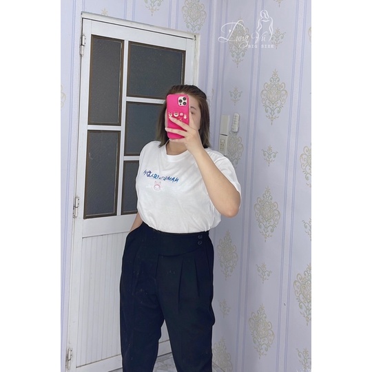 Quần Baggy Nữ hai nút Dung Vũ bigsize sang chảnh dưới 100kg