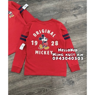 [Mã 2611THTRANG100K hoàn 10% xu đơn 99K] Áo thun mickey đỏ in 2 mặt