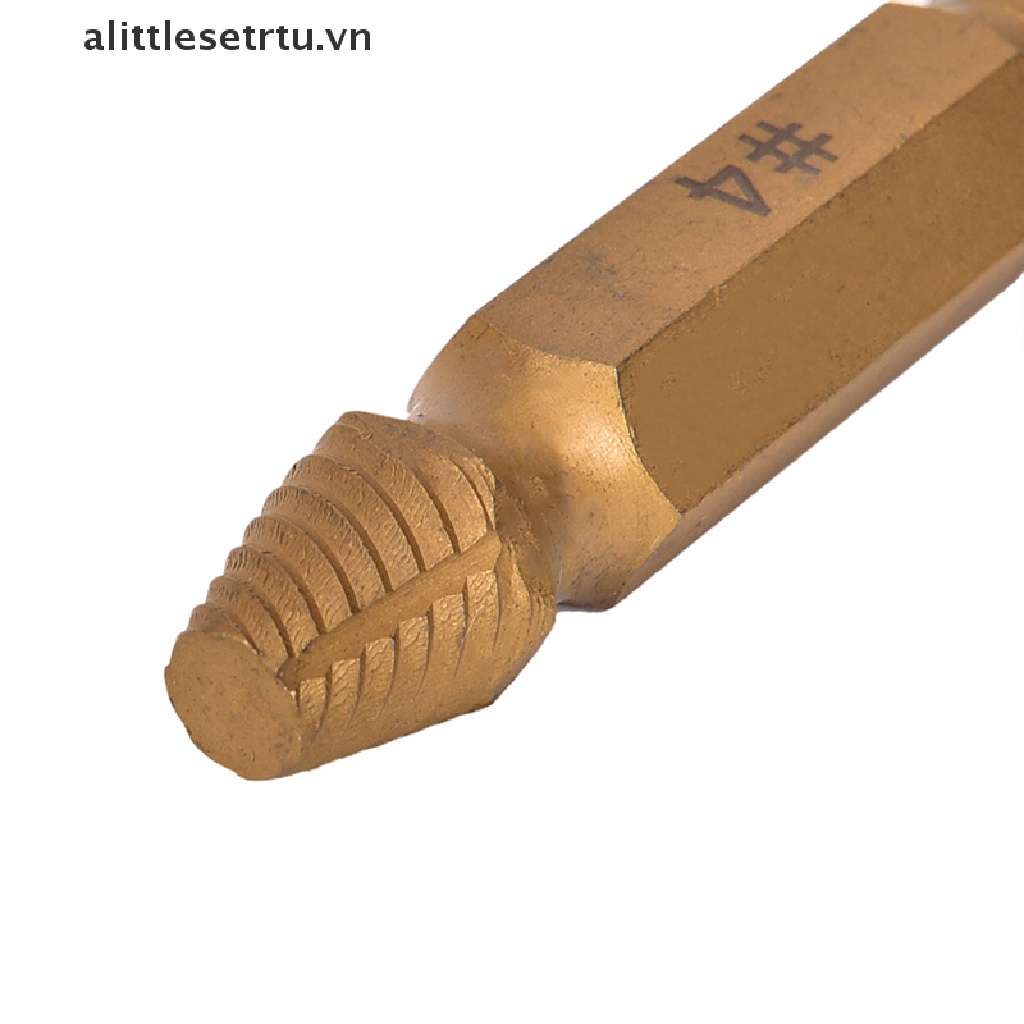 Set 4 Mũi Khoan Titan Tháo Gỡ Bu Lông Bị Hỏng