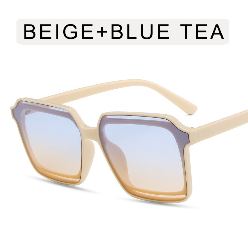 Kính Mát Gọng Vuông Lớn Phong Cách Hàn Quốc Thời Trang Cho Nữ