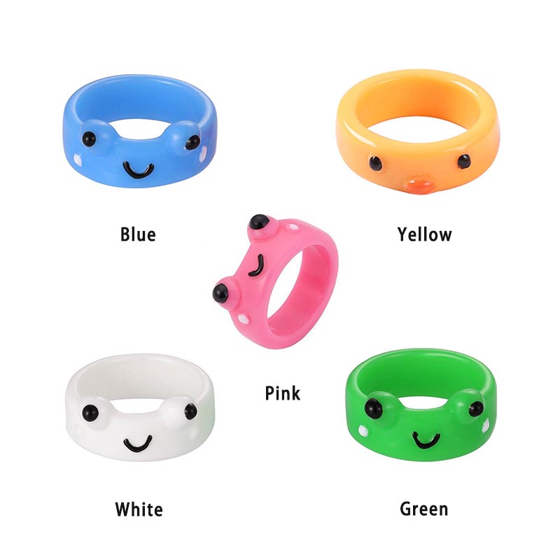 Nhẫn đất sét handmade dễ thương