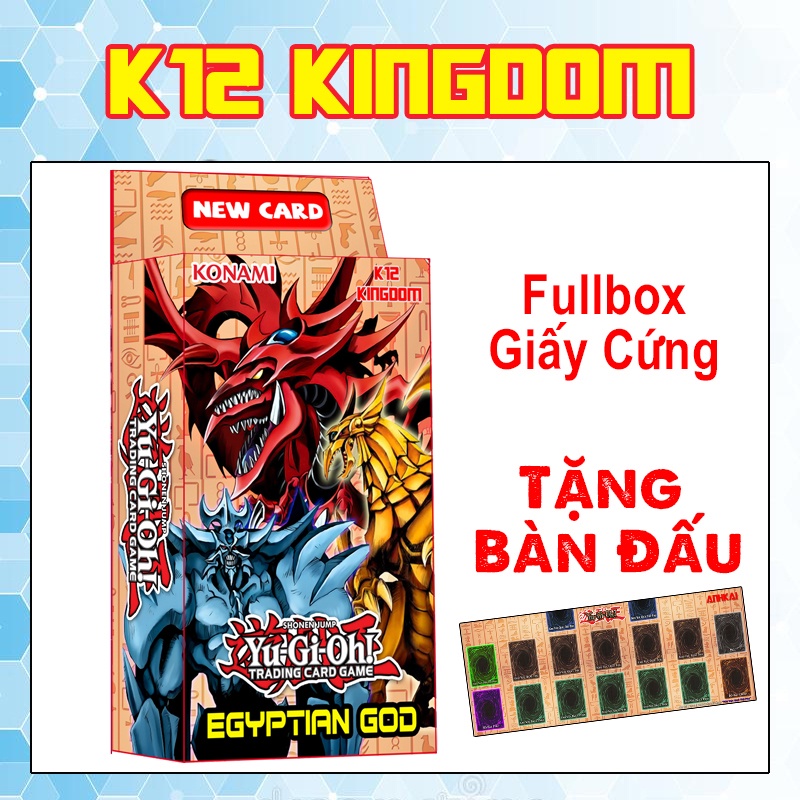 Bài Yugioh ❤️FREESHIP❤️ Deck Tam Thần Ai Cập 55 lá