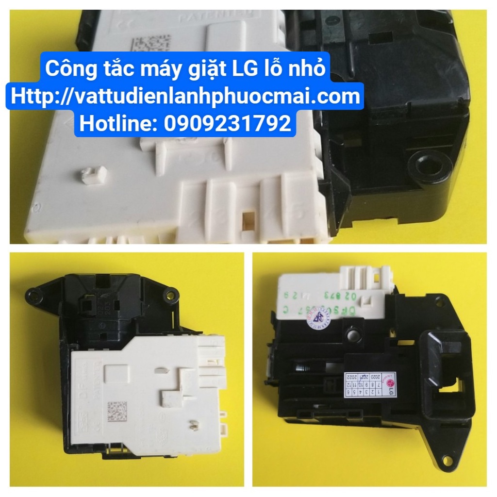CÔNG TẮC MÁY GIẶT LG CỬA TRƯỚC LỖ NHỎ PHƯỚC MÃI