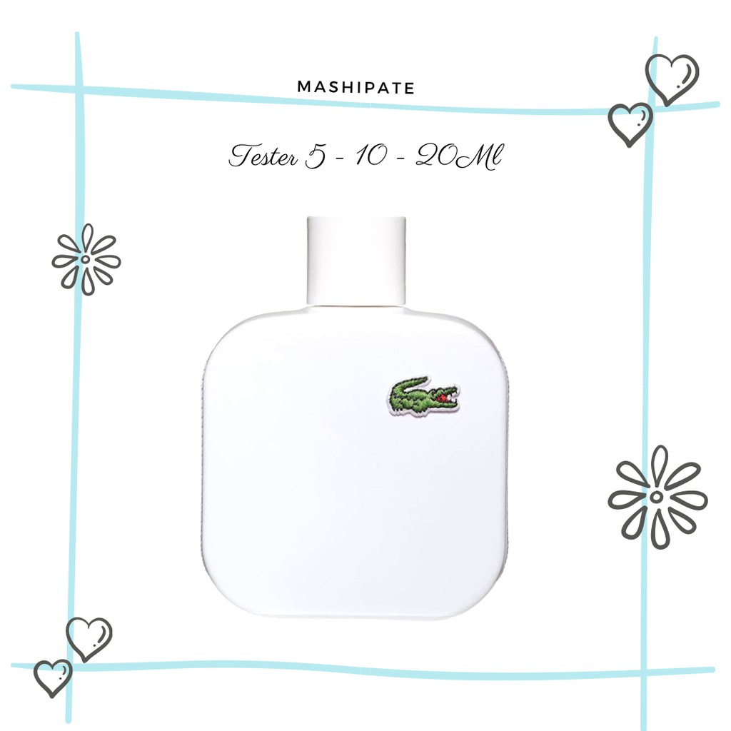 Nước Hoa Nam Lacoste L.12.12 Blanc (White) EDT Test (5ml/10ml/20ml)