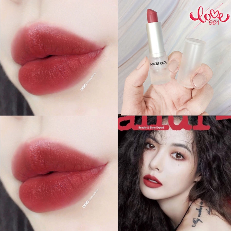 Son môi dưỡng ẩm chống thấm nước lâu trôi không dính cốc thiết kế hình viên đá độc đáo | BigBuy360 - bigbuy360.vn