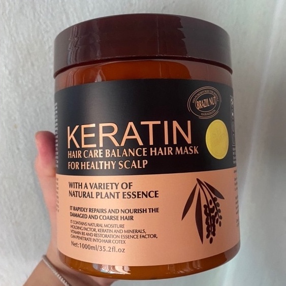 Kem ủ tóc KERATIN COLLAGEN 1000ML LAVENDER BRAZIL ( chính Hãng)