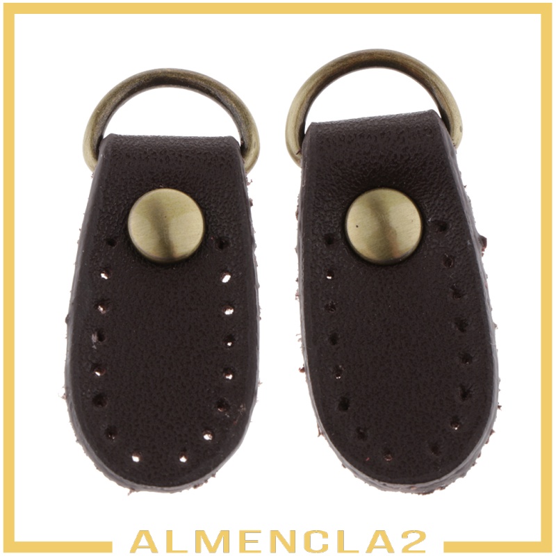 Bộ 2 Móc Khóa Dây Túi Xách Bằng Da Pu Tiện Dụng