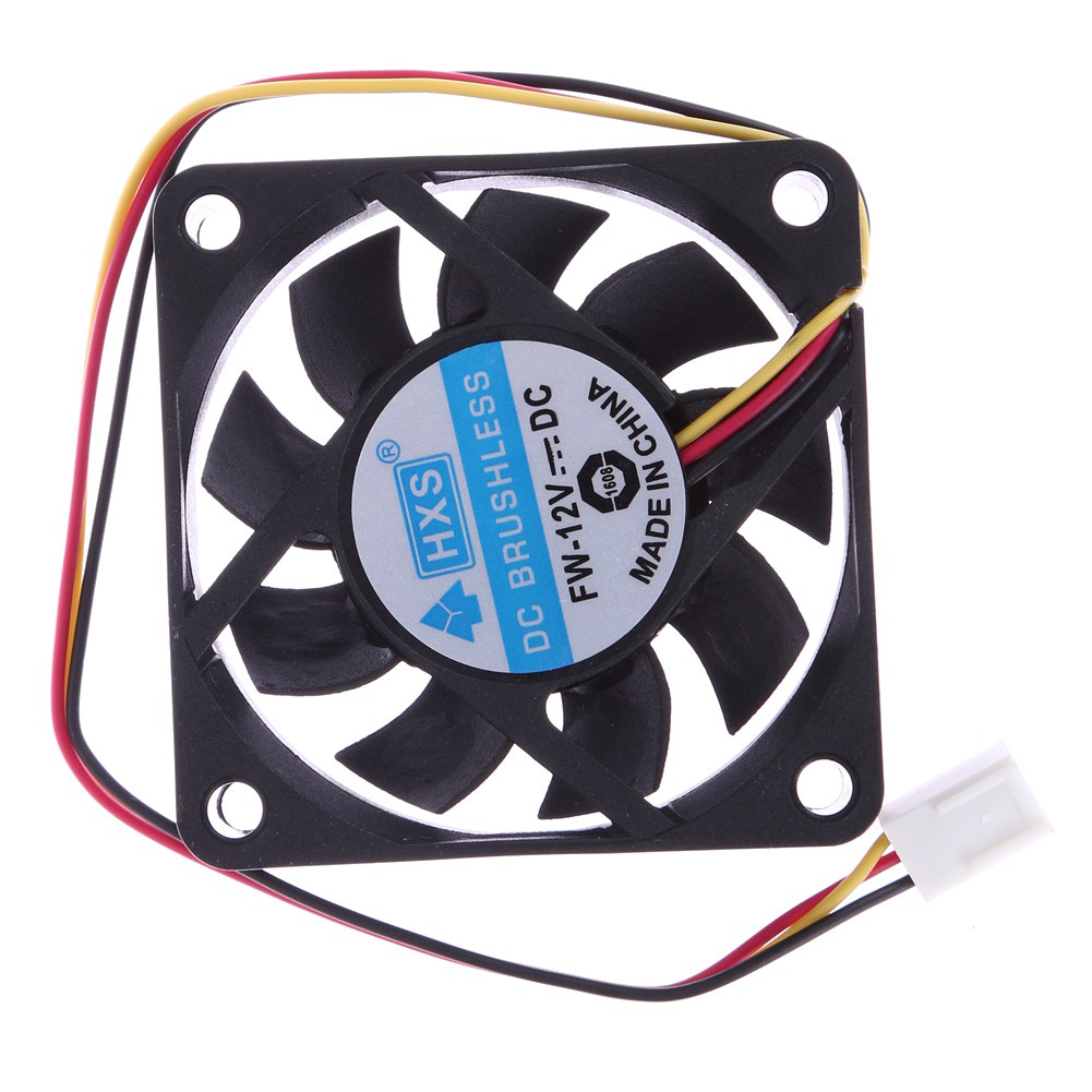 Quạt tản nhiệt Cpu 3 chấu 12v Dc 6cm cho máy tính P4