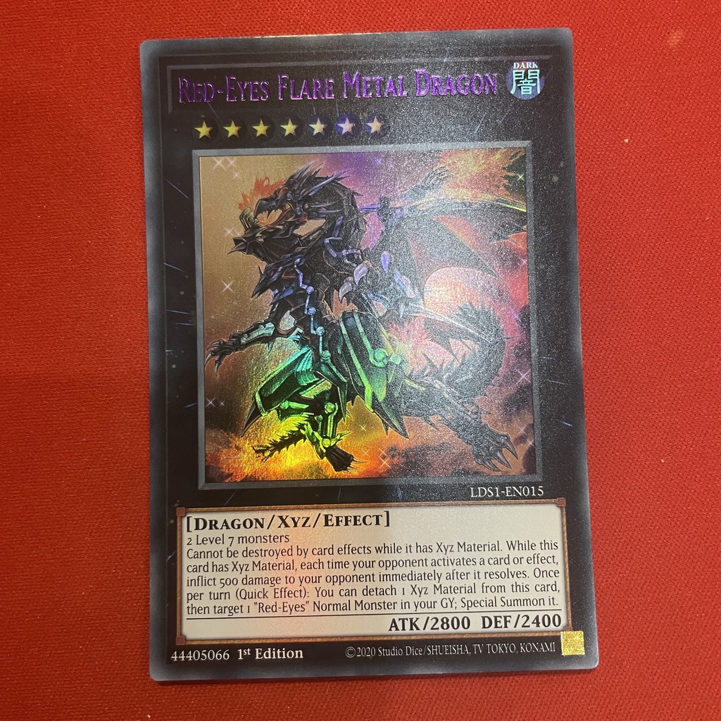 Red-Eyes Flare Metal Dragon