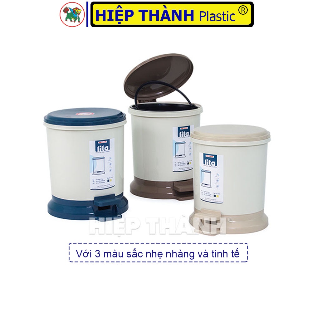 Thùng Rác Nhựa Chân Đạp Màu Mới – Thùng Rác Nhựa Nắp Lật – Kích Thước Nhỏ Dành Cho Văn Phòng, Phòng Ngủ
