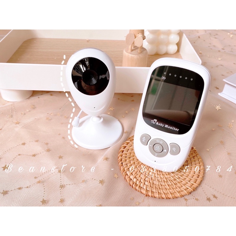 Máy báo khóc Baby Monitor MBK02 màn hình 2.4 in- Camera giám sát bé