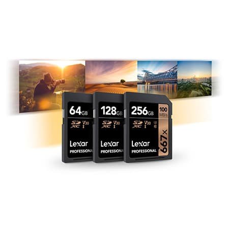 Thẻ Nhớ Chuyên Nghiệp Lexar Sdxc 128gb 667x 100mb / S V30 | BigBuy360 - bigbuy360.vn