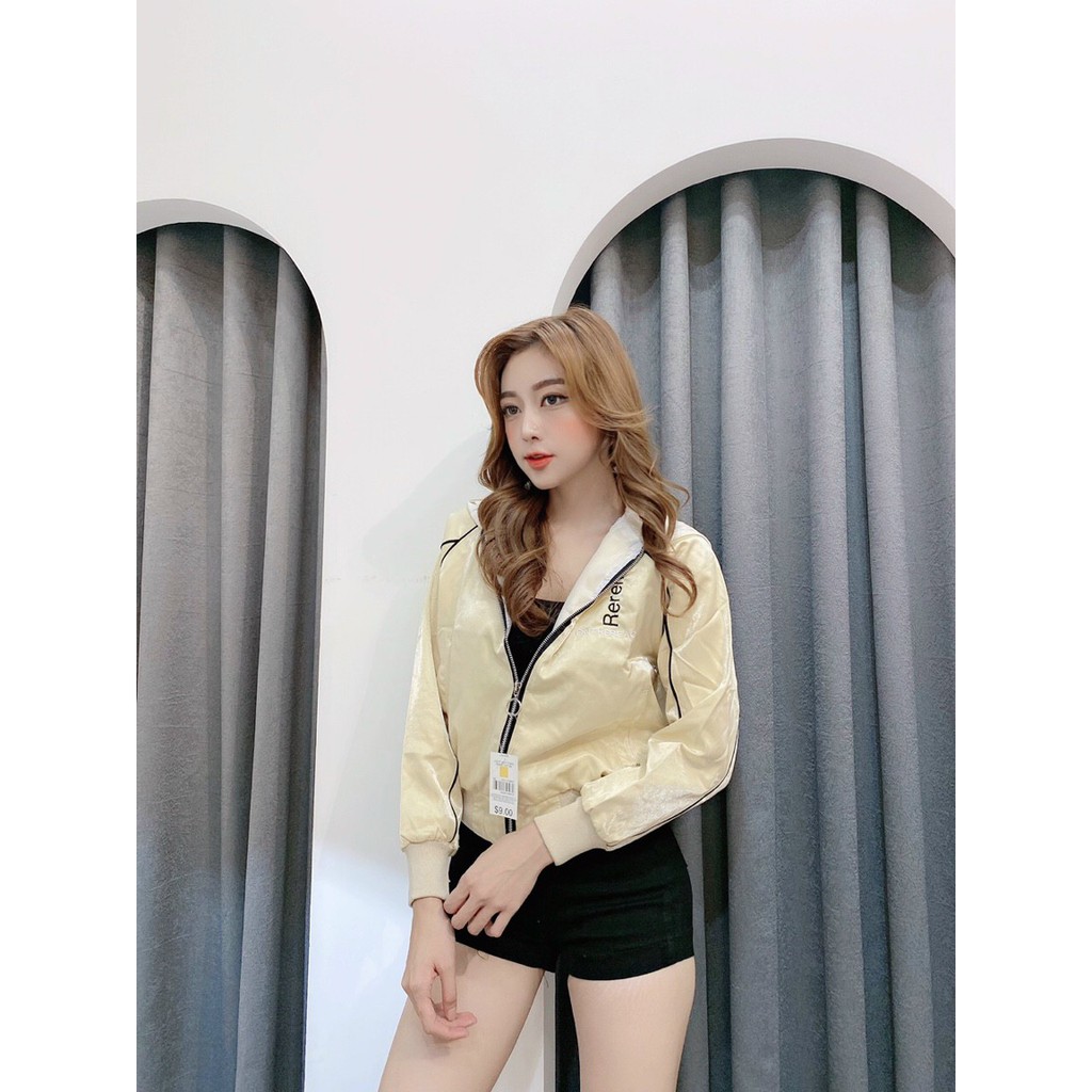Aó khoác nữ khoác phi xà cừ nón mẫu thêu mới siêu xinh.Hàng cao cấp an đông. Form dưới 56kg