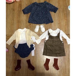 tất vớ dài sơ sinh cho bé (freesize 0-12 tháng)