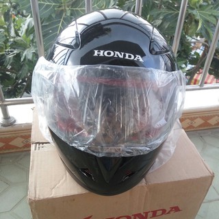 Nón honda fullface đen bóng nk theo xe CBR từ Indonesia