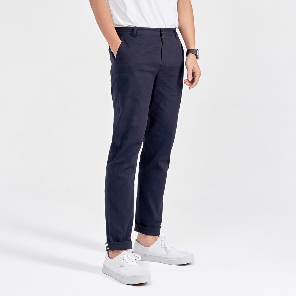 Quần Kaki Basic ROUGH Phong Cách Ulzzang Chất Kaki Dày Dặn, Co Giãn