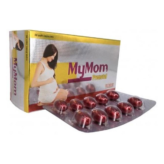 Vitamin bà bầu MyMom- Mẹ khỏe Bé thông minh - hộp 30 viên