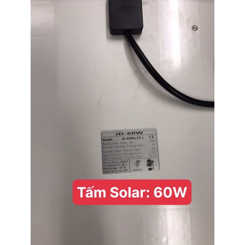 Đèn năng lượng mặt trời 400W tấm pin MONO cao cấp dung lượng pin 60.000MAH sáng liên tục 16 tiếng