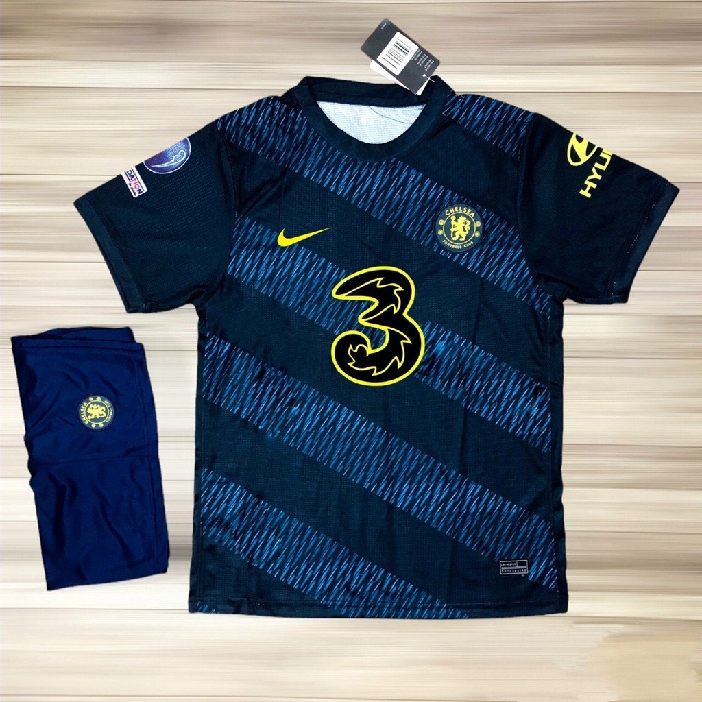 Áo bóng đá - Áo Đá Banh Câu Lạc Bộ Chelsea -Sân Nhà 2022 - Chất Polyeste thái cao cấp