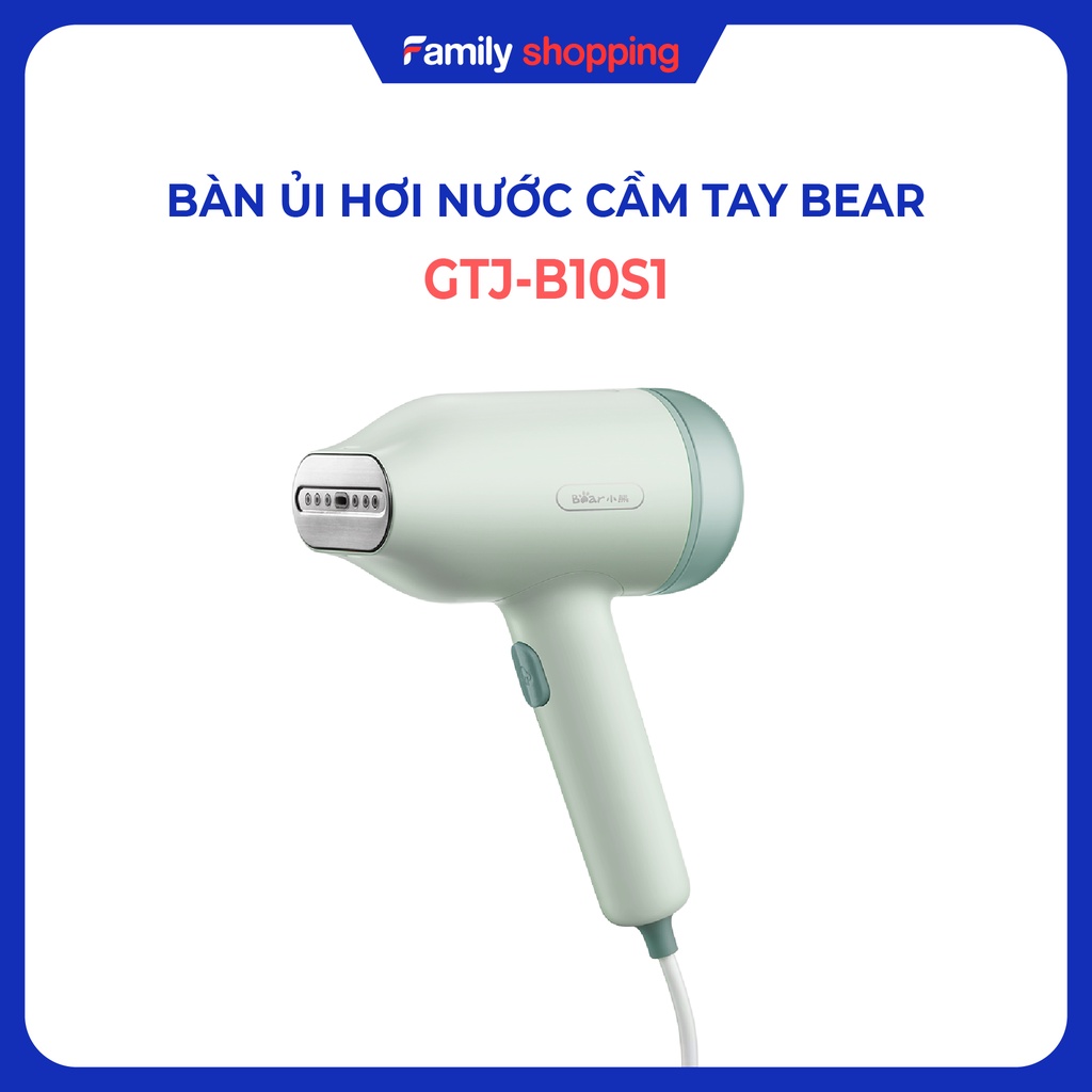 Bàn ủi hơi nước cầm tay Bear GTJ-B10S1 - Hàng Chính Hãng - BH 18 Tháng