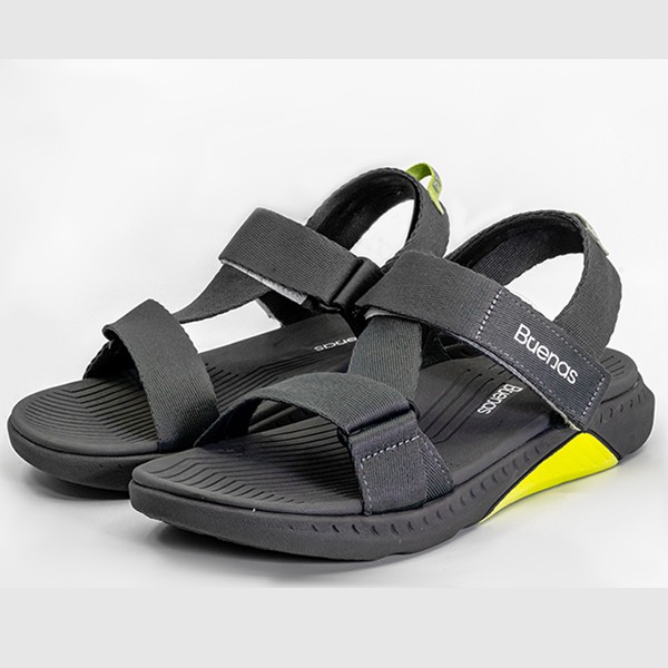 GIÀY SANDAL ĐI HỌC - BUENAS CHÍNH HÃNG F7 NÂU XANH SIZE 39, 40, 41, 42, 43 [GIÀY SANDAL NAM NỮ]