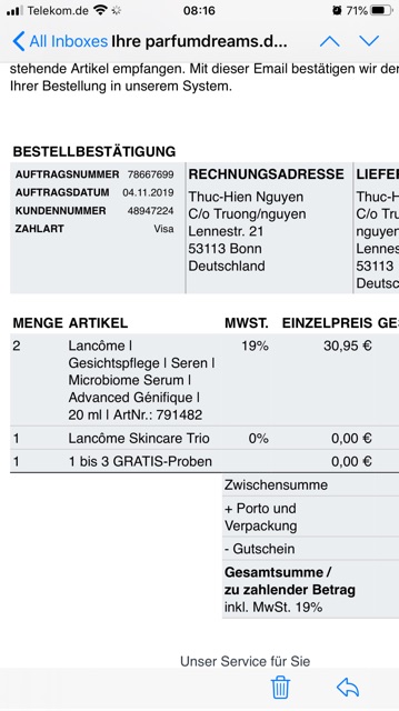 Đức Fullbox Lancome Serum Lancôme Adavanced Genifique 7ml phiên bản Microbiome công thức mới advance Génifique