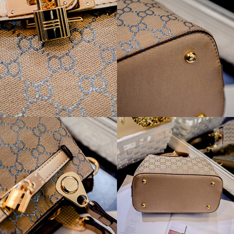 Túi xách YADOU sức chứa lớn phong cách vintage thời trang tinh tế cho nữ