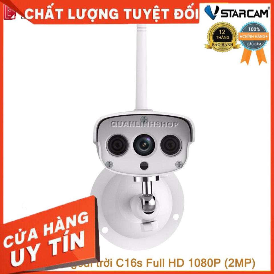 (giá khai trương) Camera ngoài trời Vstarcam C16s Full HD 1080P kèm thẻ 64GB