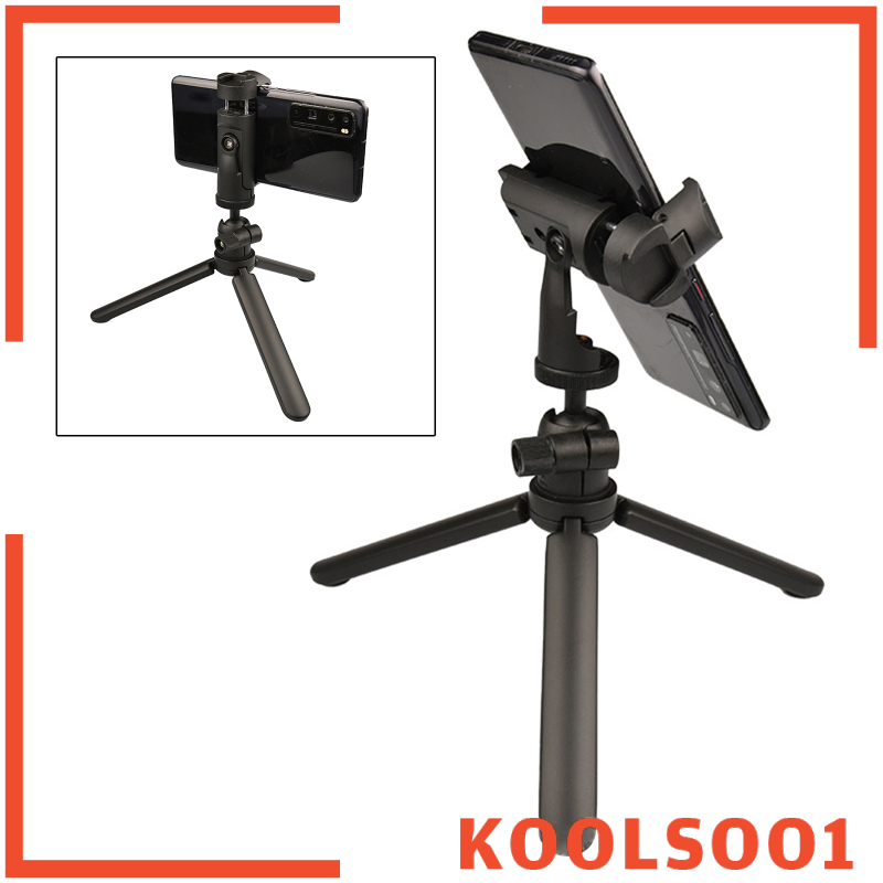 [KOOLSOO1]Tabletop Mini Tripod Rotatable Phone Camera Stand Holder Selfies Sticks Rack