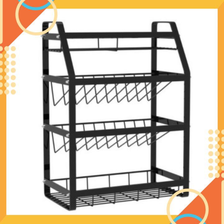 Kê Gia Vị 4 tầng nhà bếp Nhập Khẩu Sơn Tĩnh Điện siêu bền đẹp