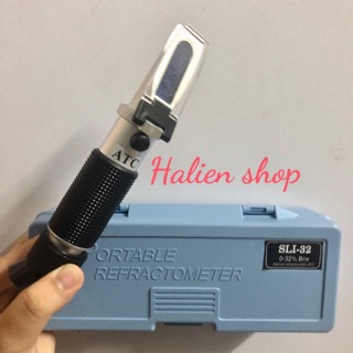 Khúc xạ kế đo độ ngọt, độ brix trái cây 0~32% CHÍNH HÃNG