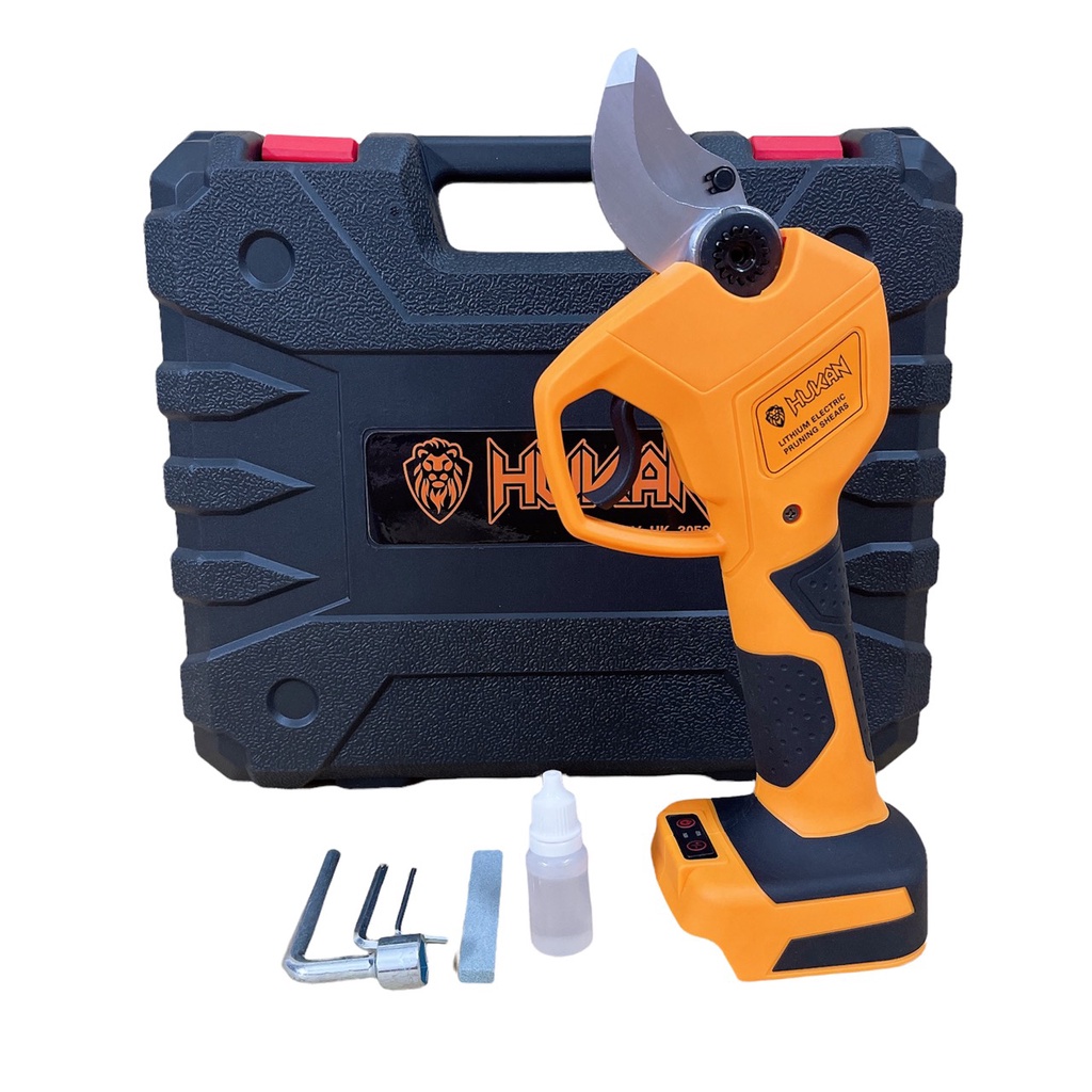 Thân máy kéo cắt cành cây dùng pin Hukan tỉa cắt cây cảnh Chân pin phổ thông 4 cm