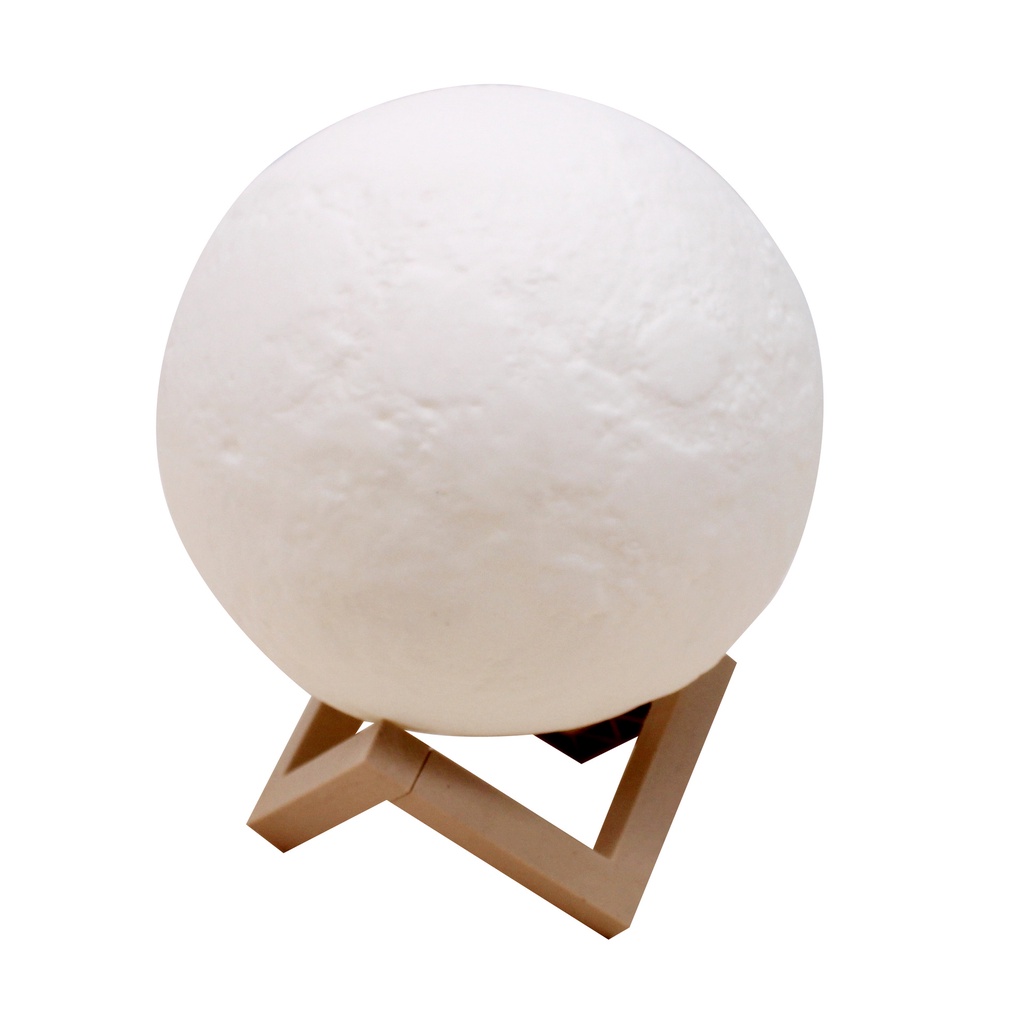 Đèn ngủ thiết kế hình mặt trăng 3D chất lượng cao