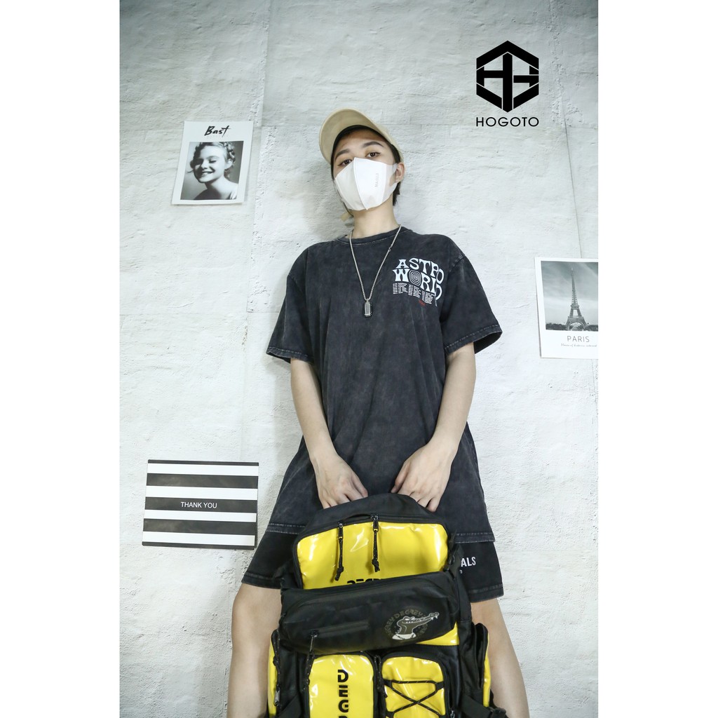 Áo thun Wash loang ATROSWORD robot Hogoto shop , Áo thun unisex nam nữ form rộng oversize chất liệu Cotton | BigBuy360 - bigbuy360.vn