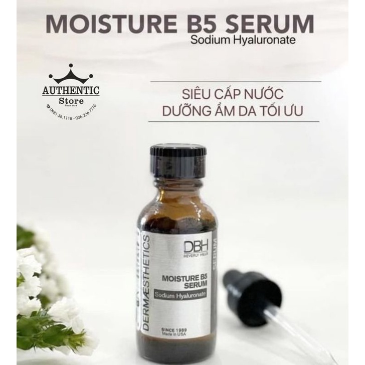 B5 DBH - Serum cấp ẩm, chống lão hóa Moisture B5 Serum cho da khô, da dầu, da nhạy cảm - Authentic Store