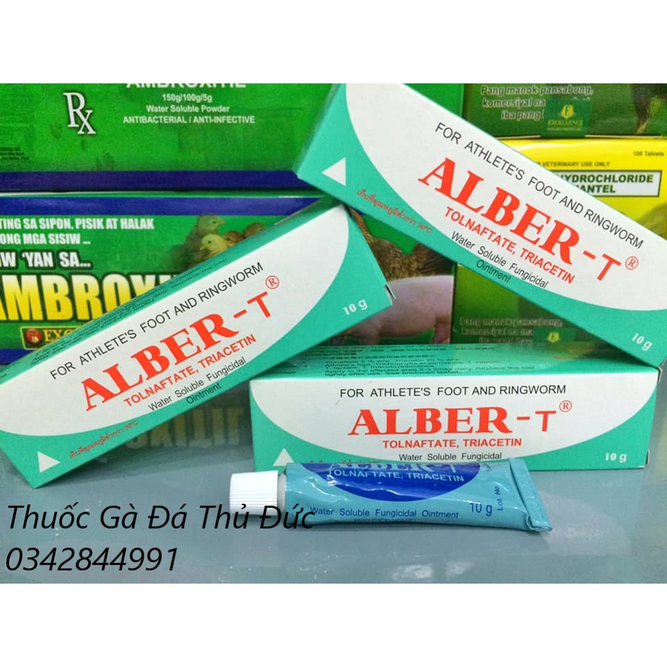 Thuốc trị lác mặt, nấm chân dành cho gà đá - 1 tuýp.