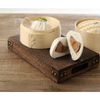 Bánh bao - màn thầu (nhân thịt trứng muối, trứng cút) Hưng Phát