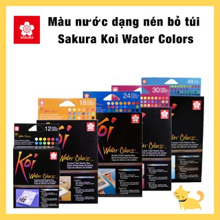 Màu nước Sakura Koi Water Colors bỏ túi